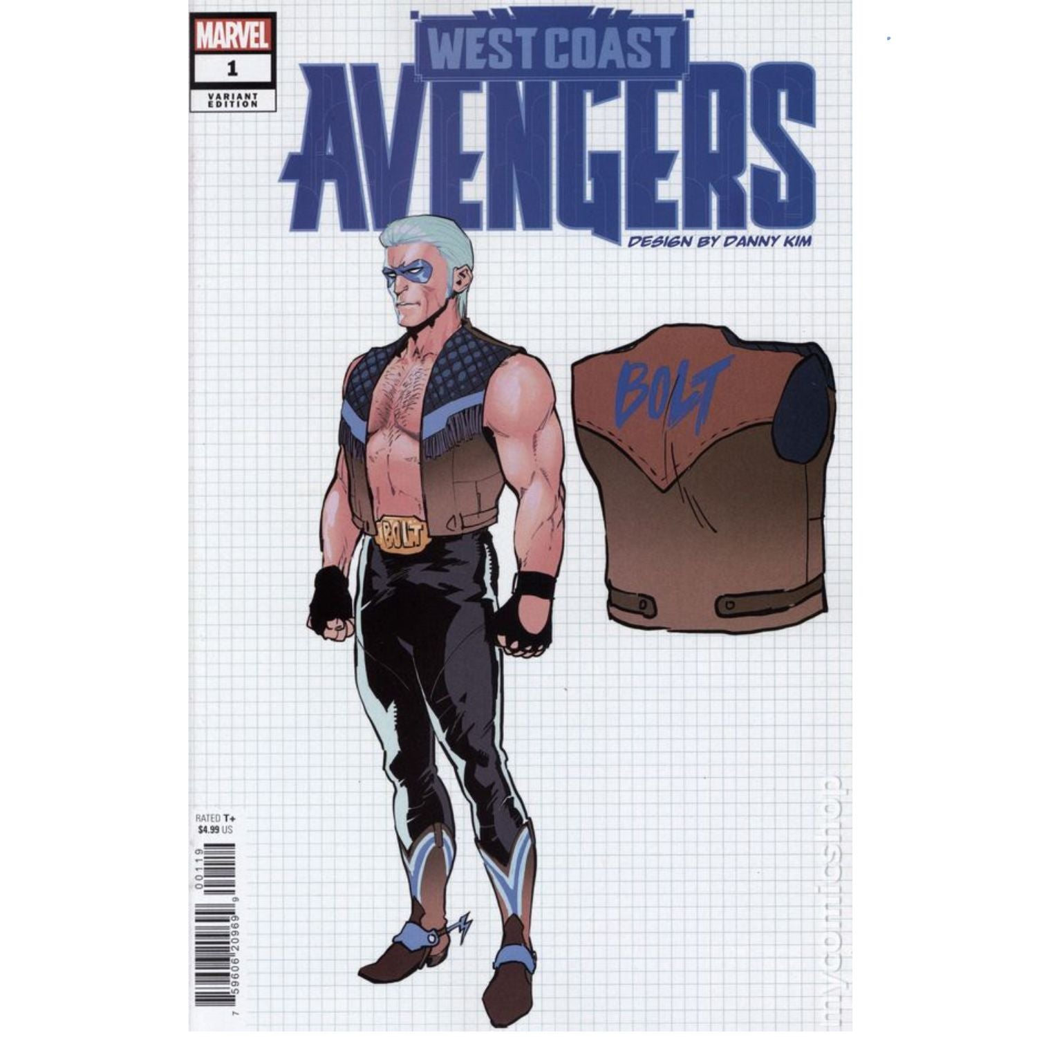 West Coast Avengers: #1 [Kim Design - 1:10 CVR L] Comics Marvel Comics