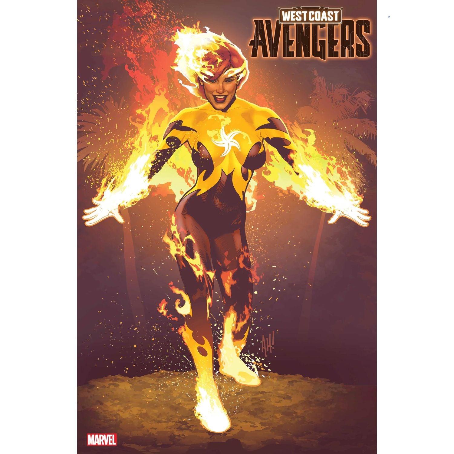 West Coast Avengers: #1 [Hughes Foil CVR N 2nd Print] Comics Marvel Comics