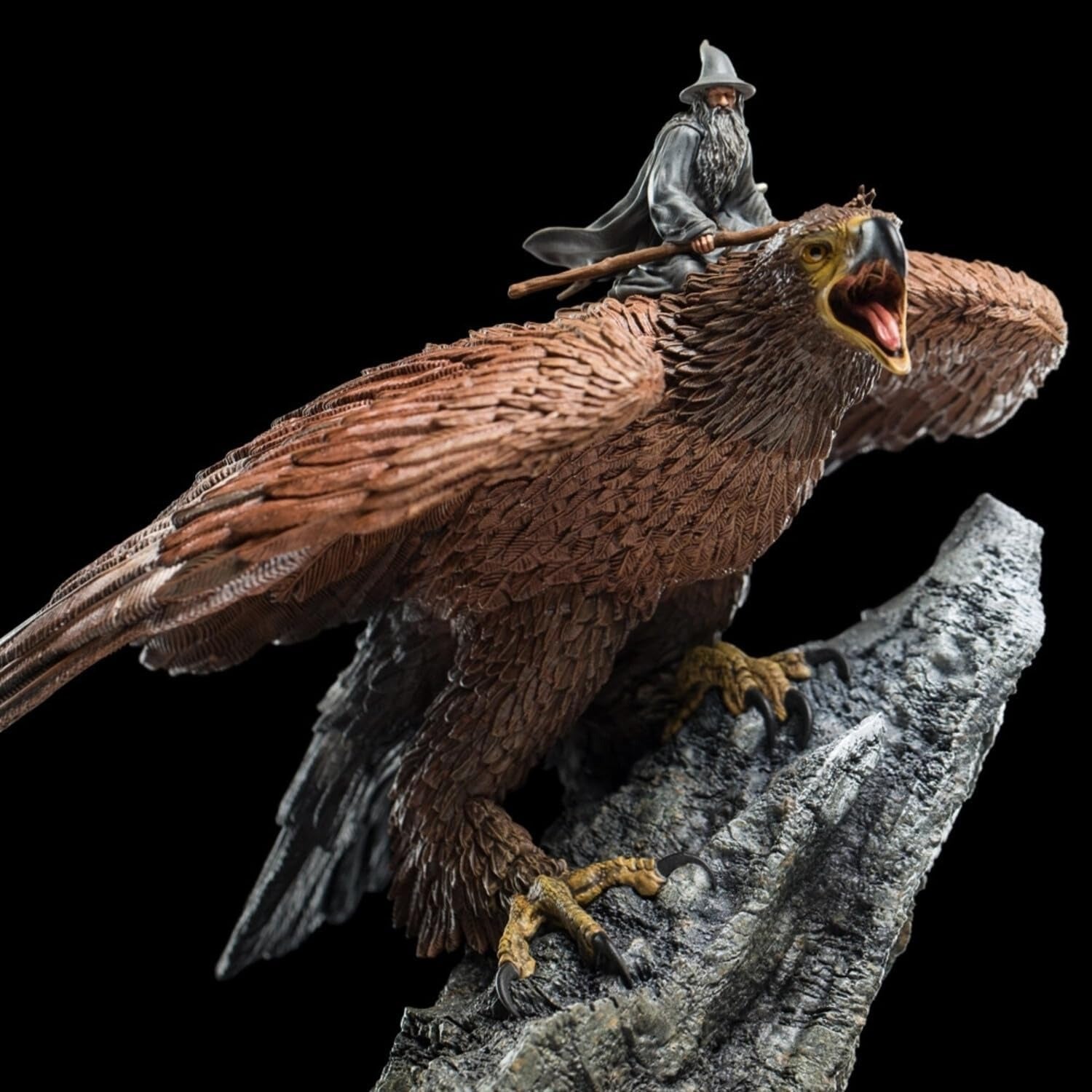 Weta Workshop: Lord of the Rings - Gandalf on Gwaihir Miniature Figure Toys & Games Weta Workshop