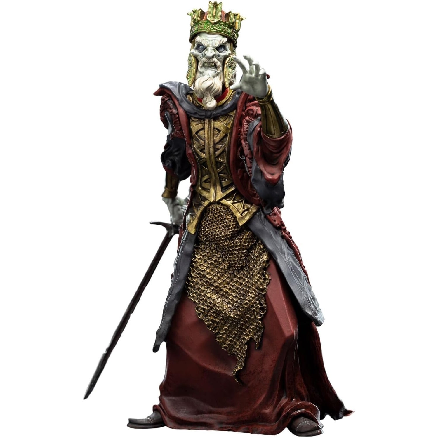 Weta Workshop: Lord of the Rings - King of the Dead Mini Epics Figure #37 Toys & Games Weta Workshop