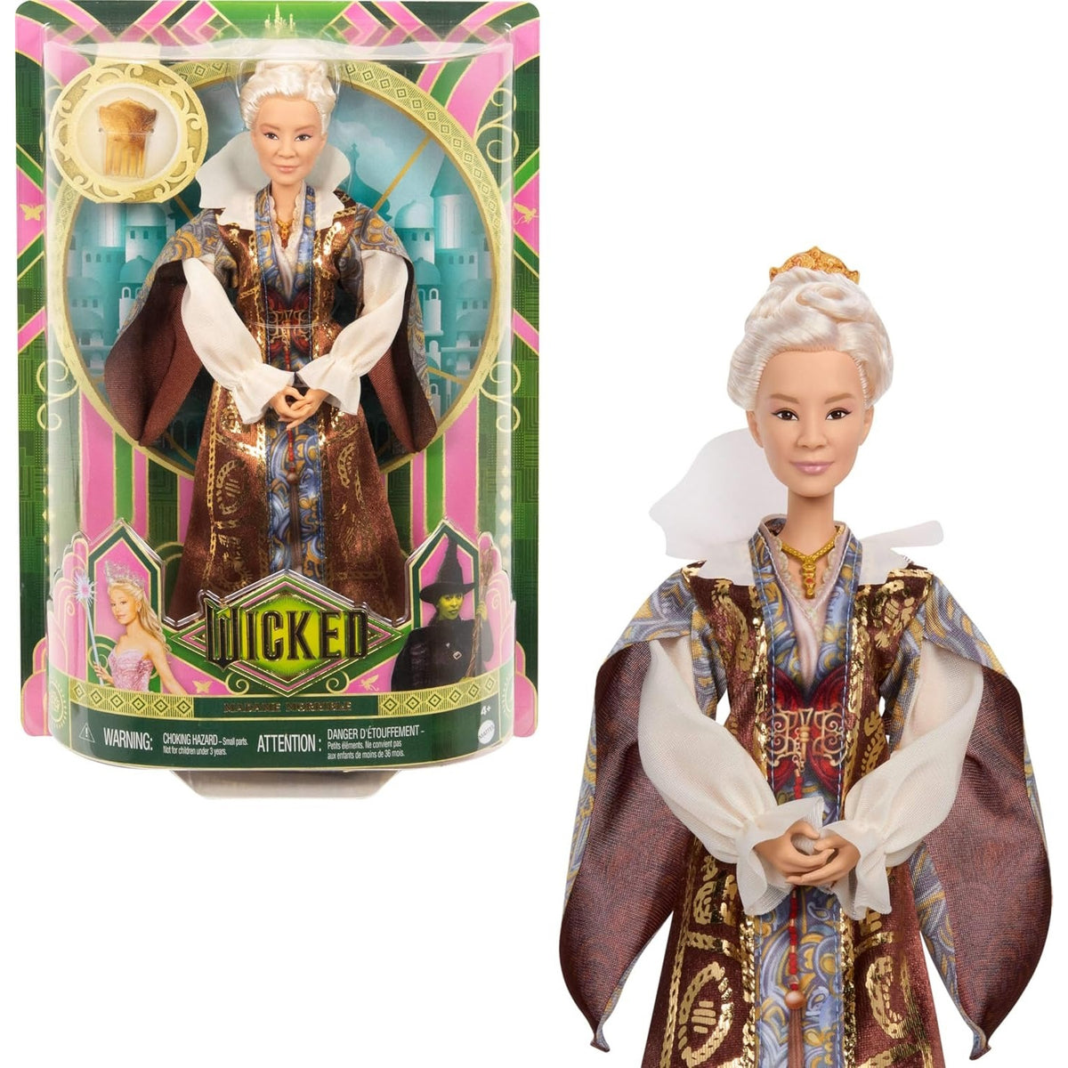 Wicked: Madame Morrible Fashion Doll Toys & Games Mattel