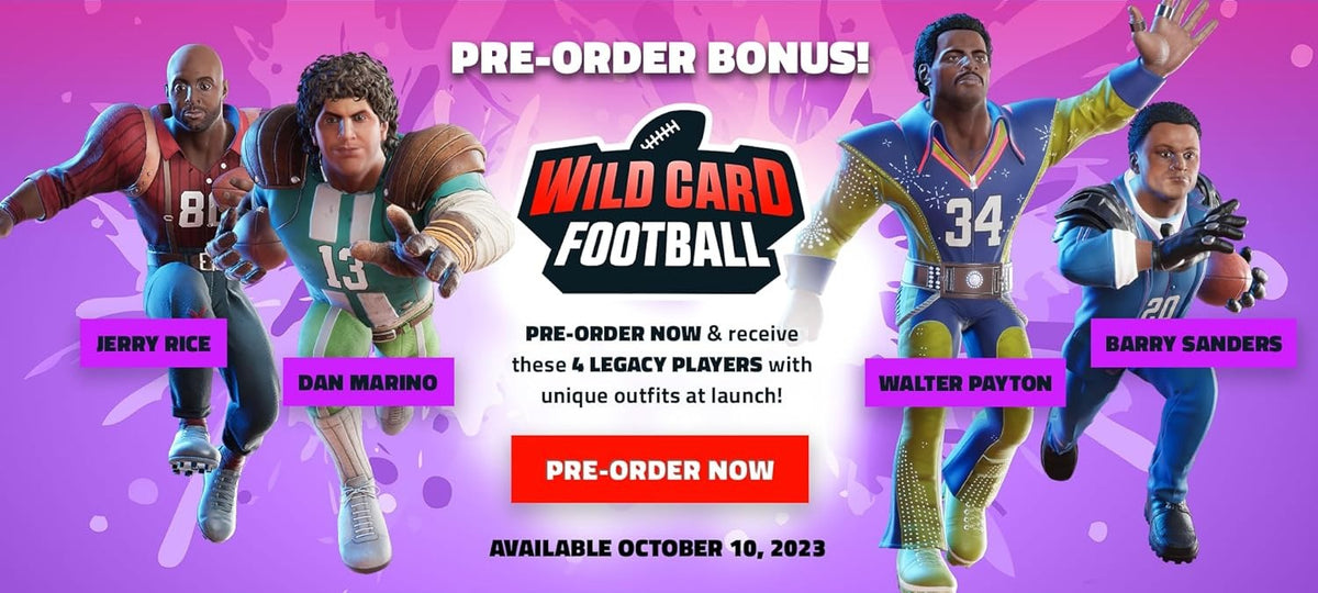 Wild Card Football [Nintendo Switch] Nintendo Switch Video Game Deep Silver
