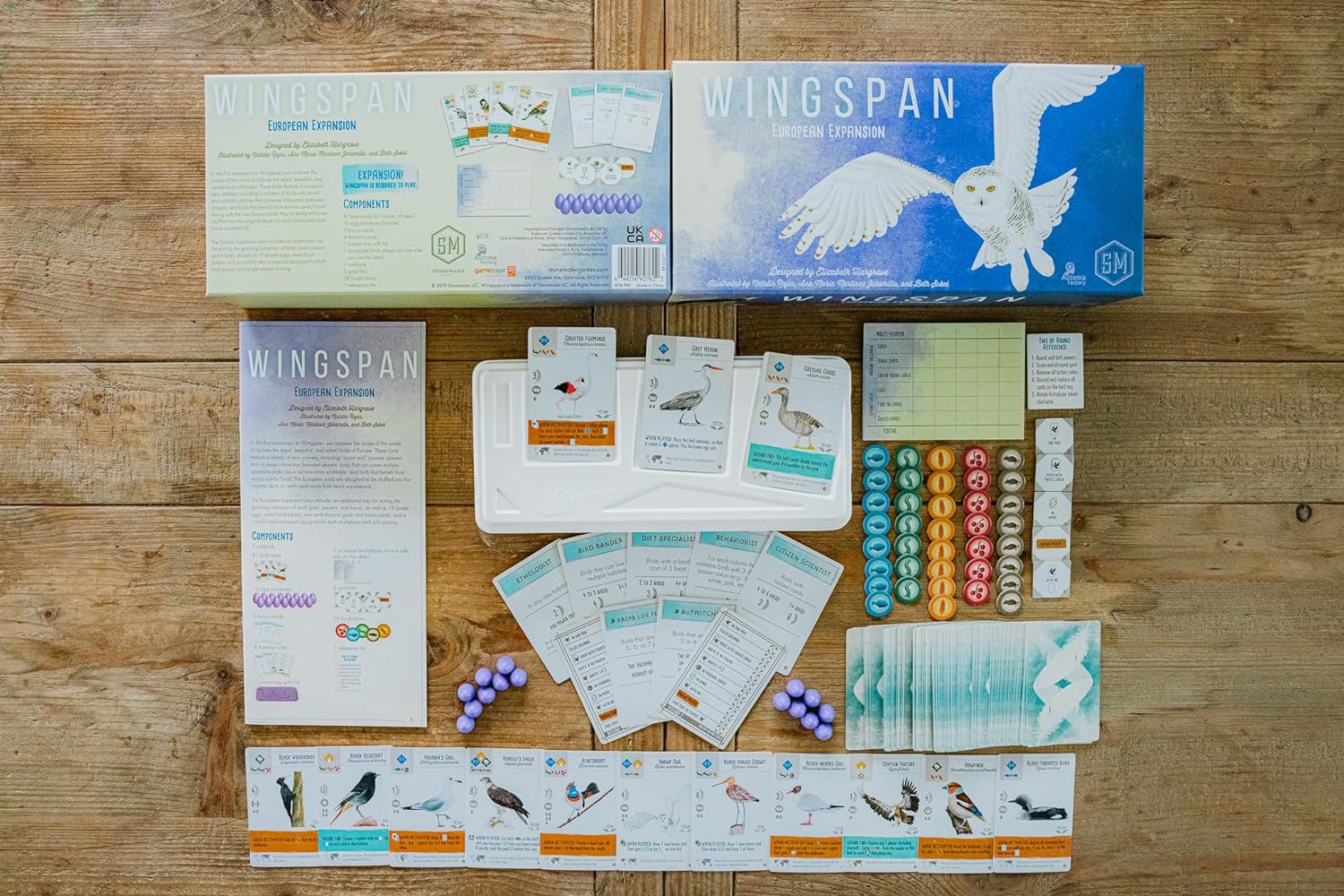 Wingspan - European Expansion [Board Game, 1 -5 Players] Board Game Stonemaier Games