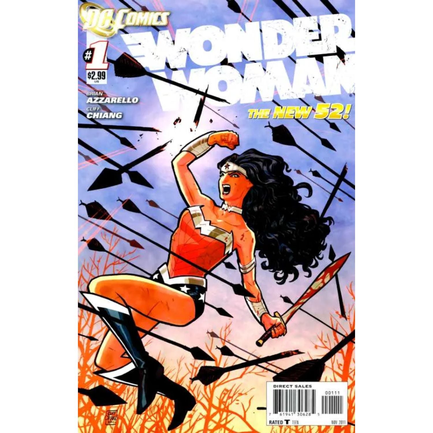 Wonder Woman: #1 [Cliff Chiang CVR A] 2011 Comics DC Comics