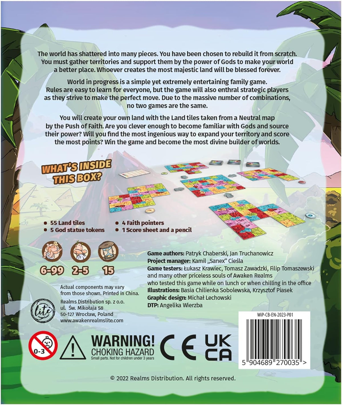 World in Progress [Board Game, 2 - 5 Players] Board Game Awaken Realms