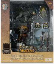 World of Warcraft: Dwarf Hunter Beast Master/Marksman [Random Color] (1:12 Scale) Toys & Games McFarlane Toys
