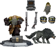 World of Warcraft: Dwarf Hunter Beast Master/Marksman [Random Color] (1:12 Scale) Toys & Games McFarlane Toys