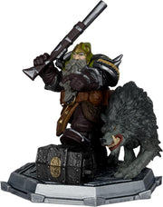 World of Warcraft: Dwarf Hunter Beast Master/Marksman [Random Color] (1:12 Scale) Toys & Games McFarlane Toys