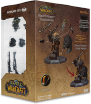 World of Warcraft: Dwarf Hunter Beast Master/Marksman [Random Color] (1:12 Scale) Toys & Games McFarlane Toys