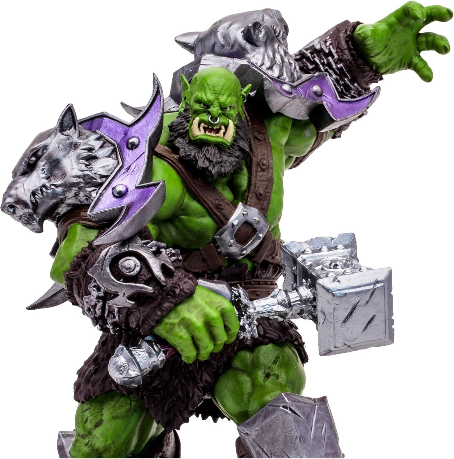 World of Warcraft Orc: Warrior/Shaman Common - 1:12 Scale Toys & Games McFarlane Toys
