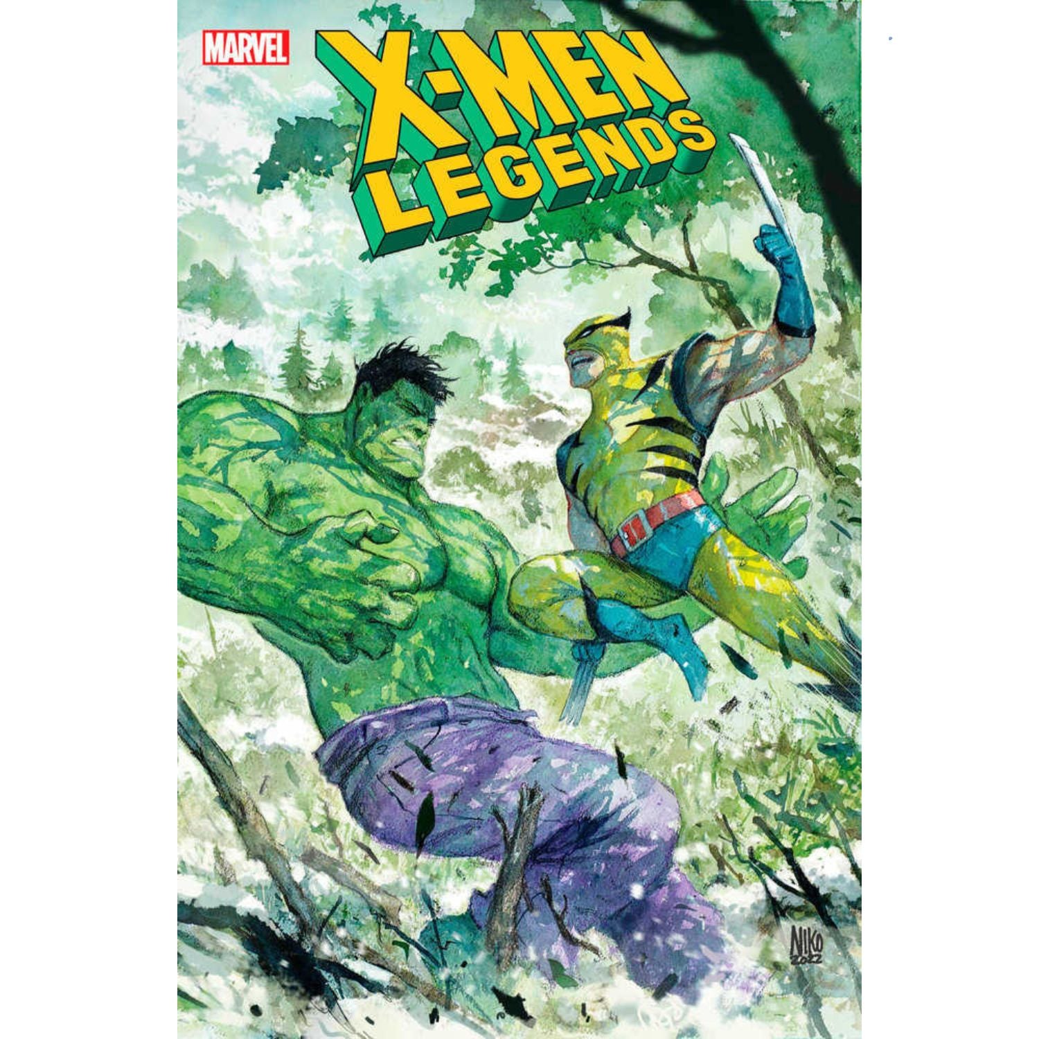 X-Men Legends: #1 [Niko Henrichon CVR D - 1:25] 2022 Comics Marvel Comics