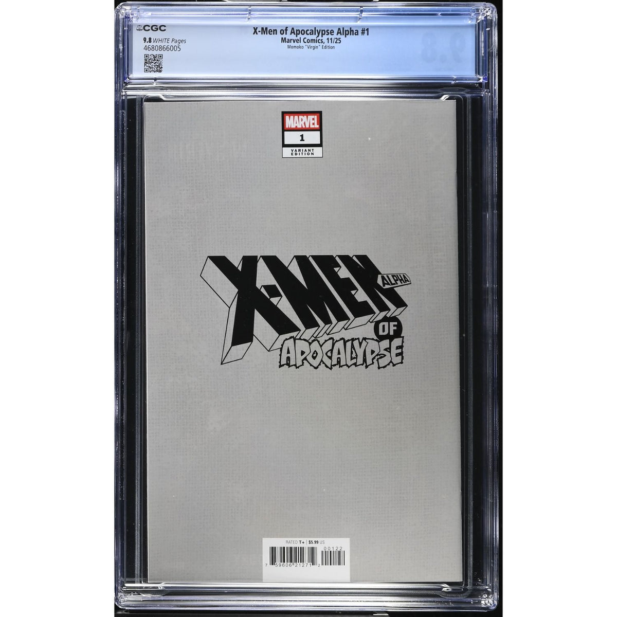 X-Men Of Apocalypse Alpha: #1 [Peach Momoko CGC 9.8 - 1:100] 2025