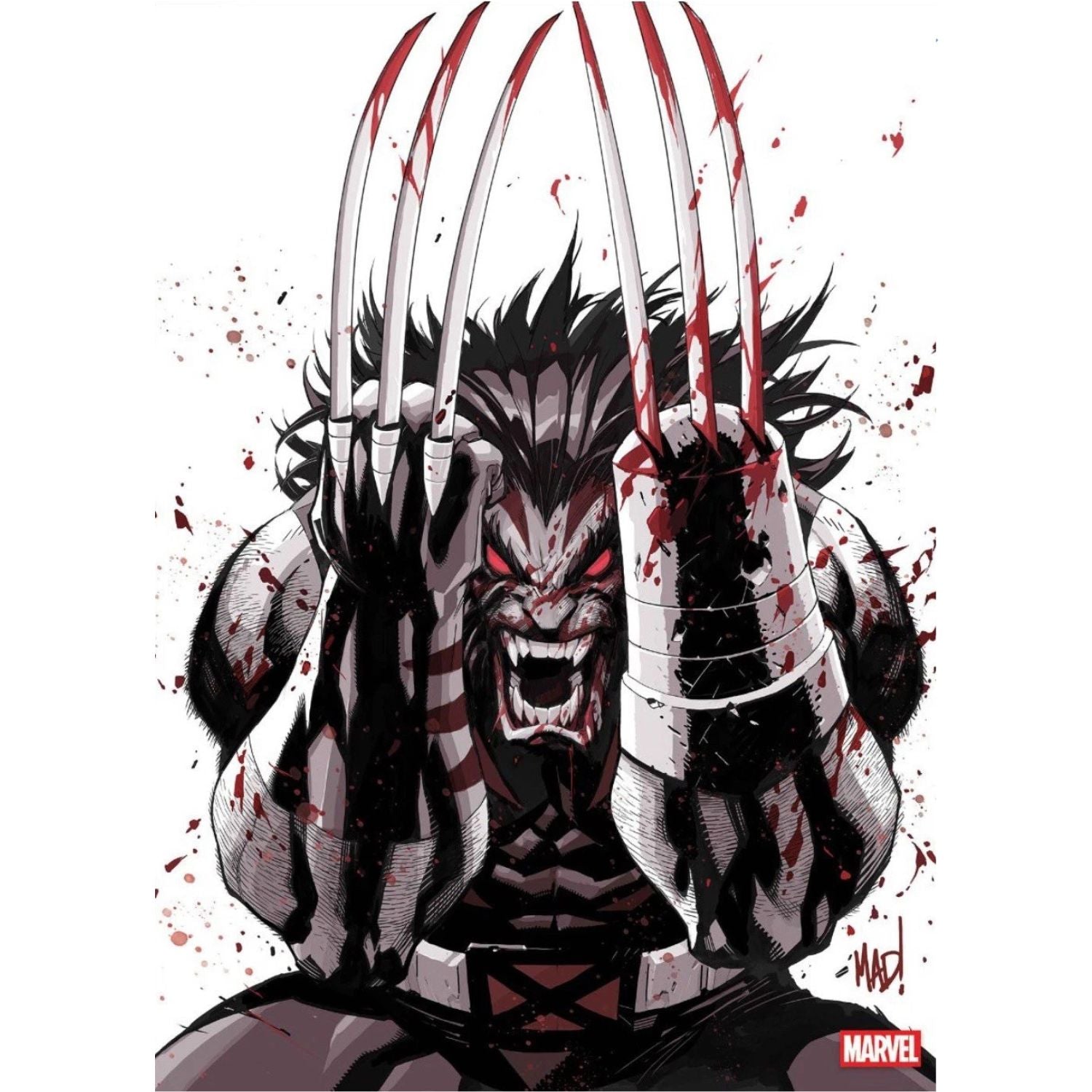 Damaged X-Men of Apocalypse Alpha: #1 [Joe Madureira Virgin - 1:200] 2025 Comics Marvel Comics