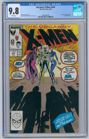 Uncanny X-Men: #244 [Marc Silvestri CGC 9.8] 1989 Comics Marvel Comics