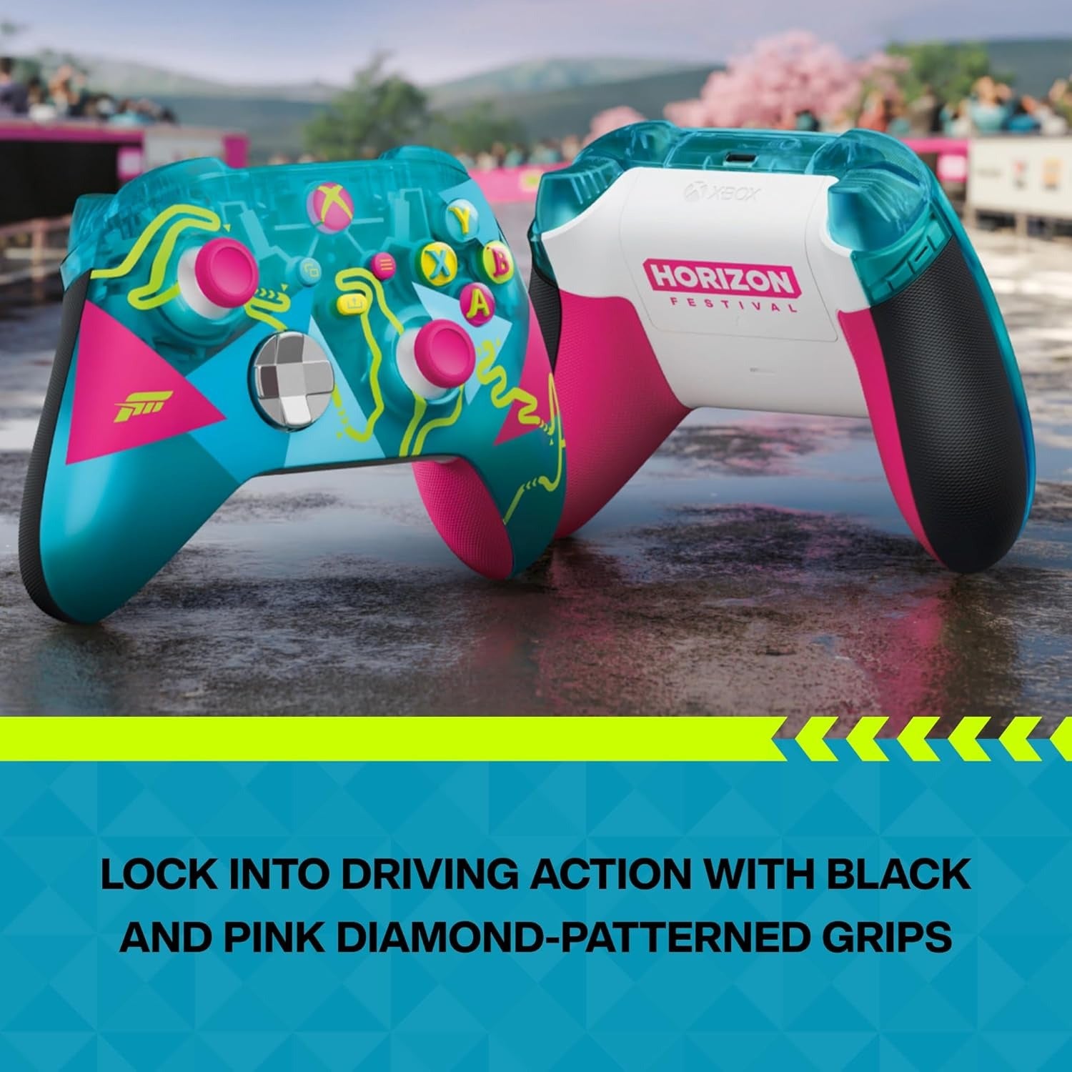 Xbox Wireless Controller - Forza Horizon 6 Limited Edition [Xbox One & Xbox Series X Accessory] Xbox Series X Accessories Microsoft