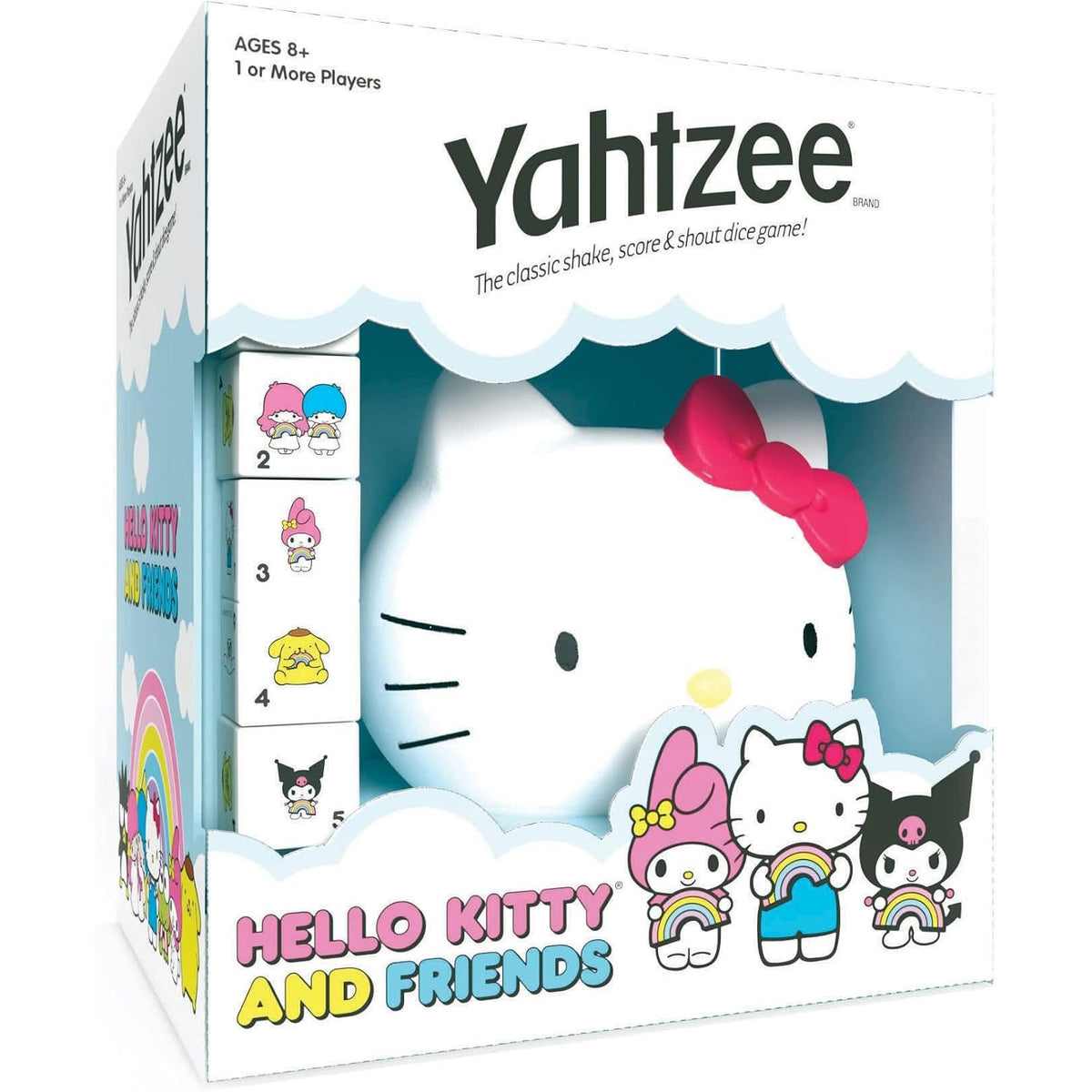 Yahtzee: Hello Kitty and Friends [Board Game, 1+ Players] Board Game USAopoly