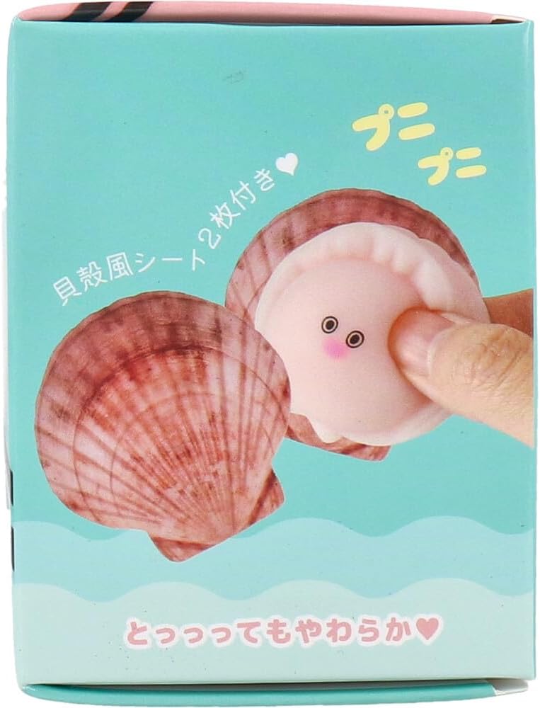 Yell: Squishy Scallop Figure Blind Box Toys & Games Yell Co.