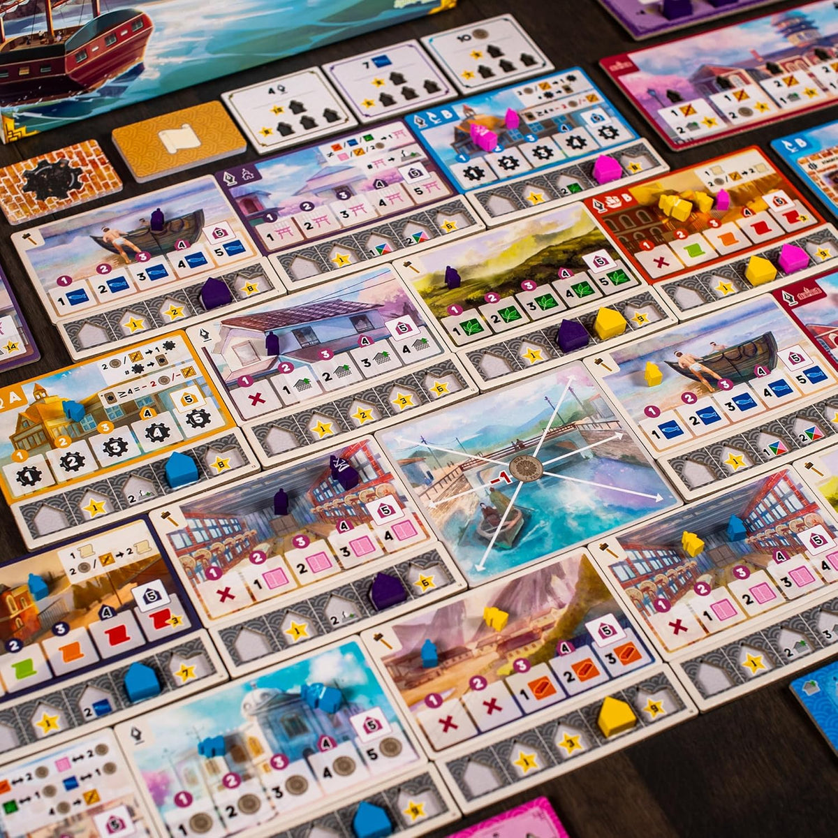 Yokohama [Board Game, 2 - 4 Players] Board Game Asmodee