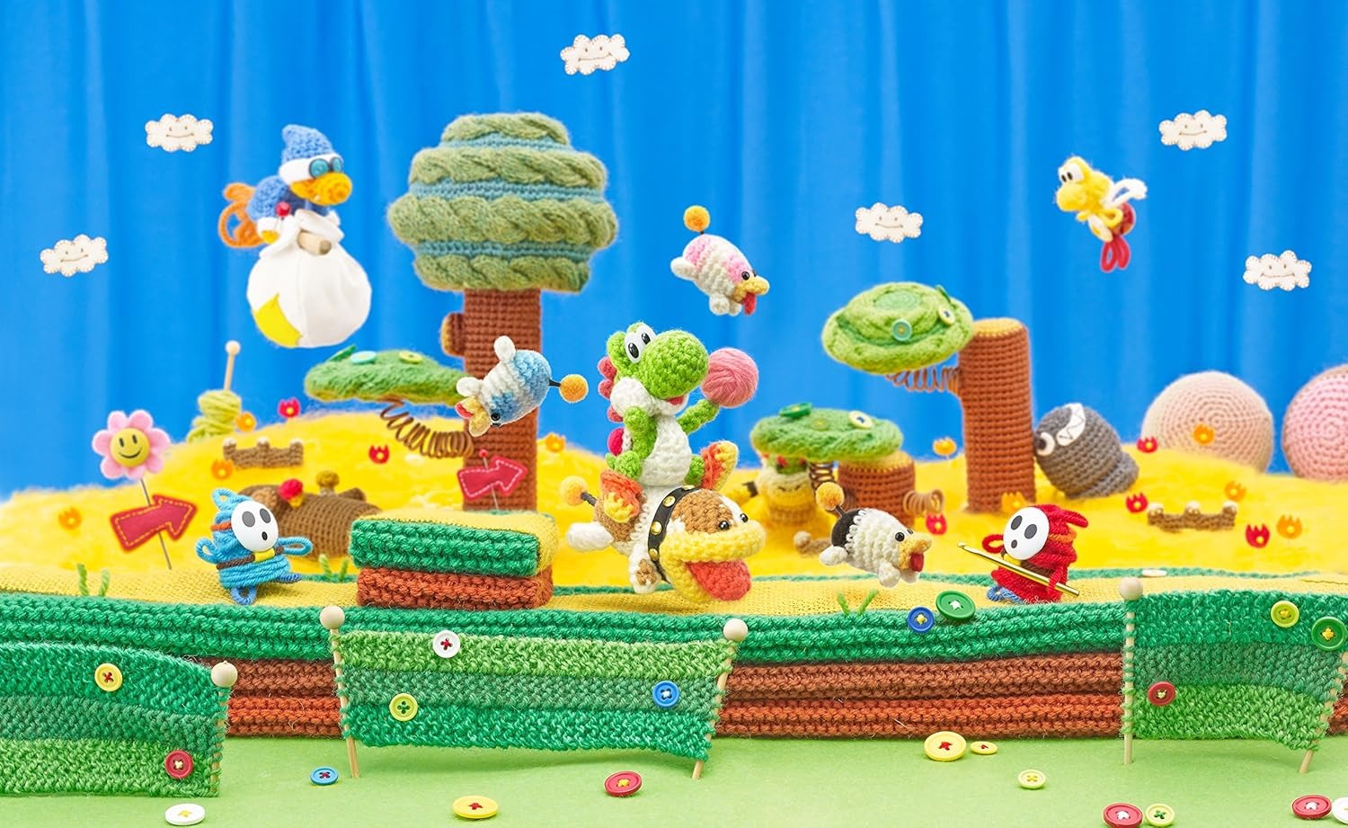 Yoshi's Woolly World: Yarn Poochy Amiibo [Nintendo Accessory] Nintendo Amiibo Nintendo
