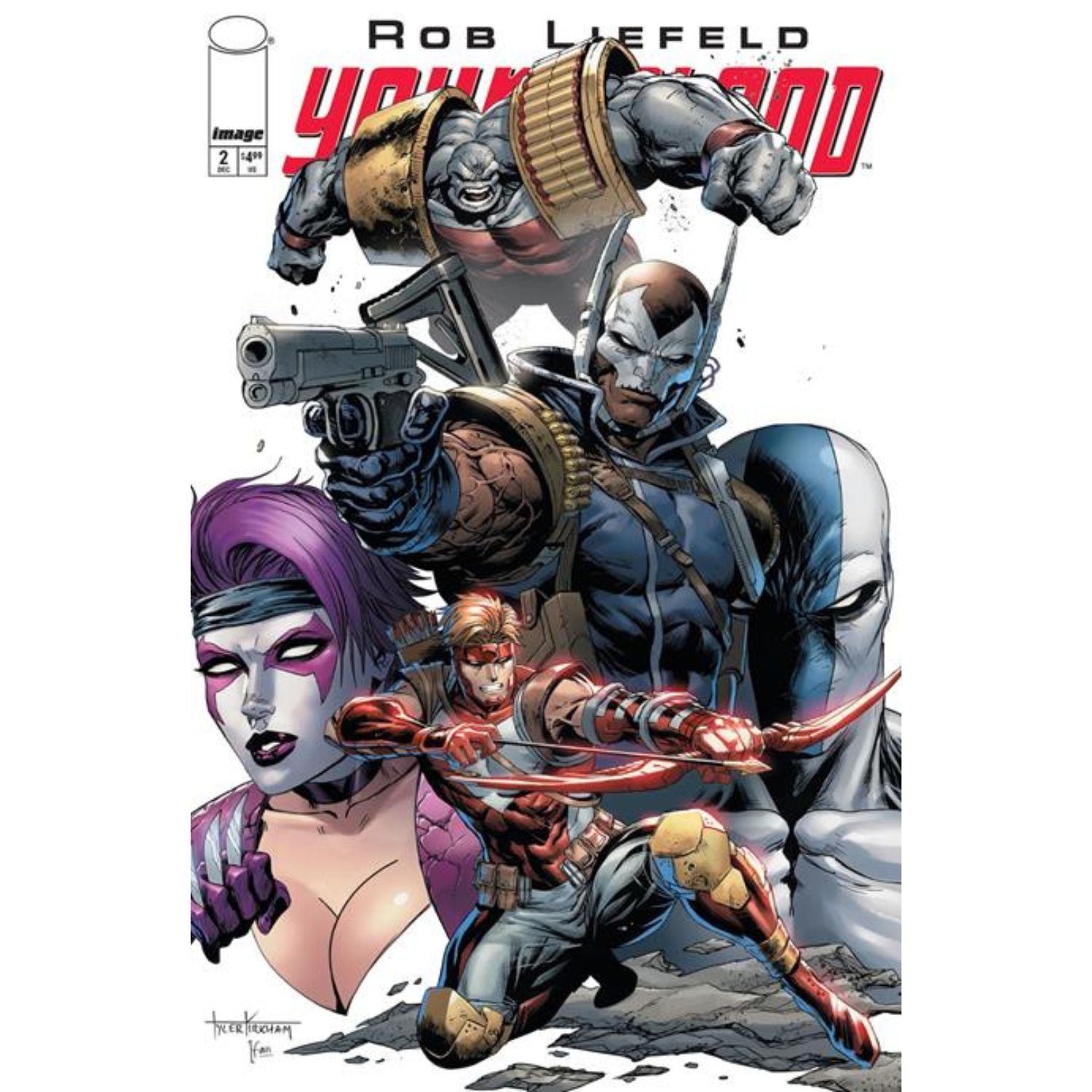 Youngblood: #2 [Tyler Kirkham CVR D] 2025 Comics Image Comics