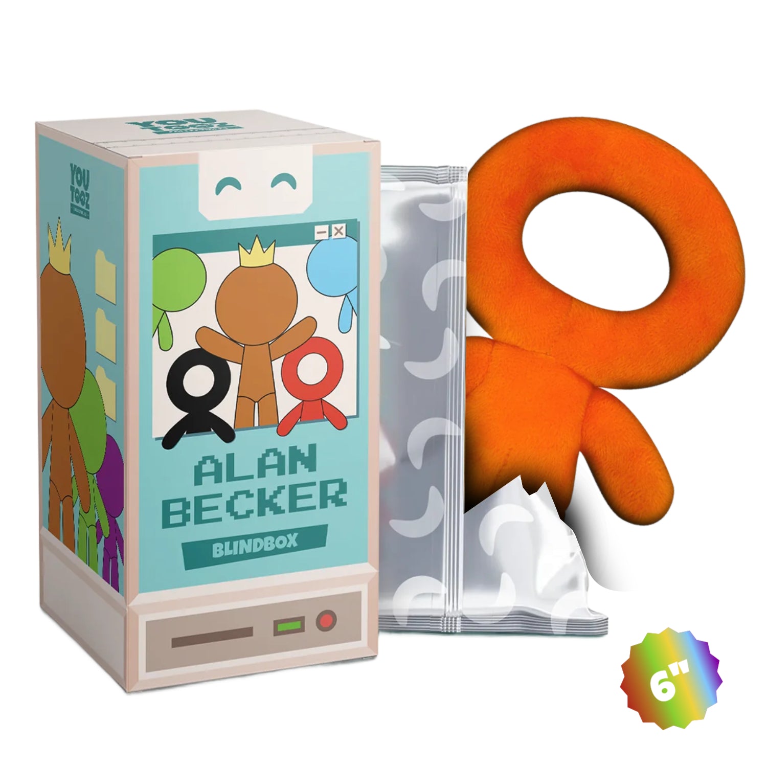 Youtooz: Alan Becker Collection - Second Coming - 6 Inch Plush Plushies Youtooz