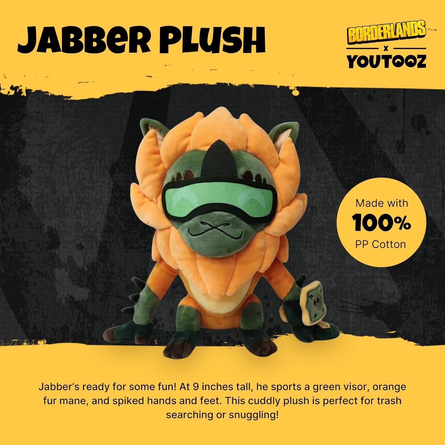 Youtooz: Borderlands Collection [Jabber 9-Inch Plush] Plushies Youtooz