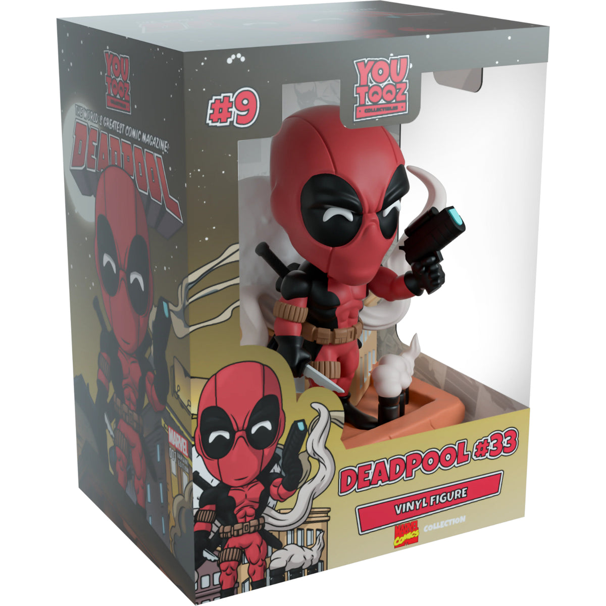 Marvel: Deadpool #33 Vinyl Figure #9 Toys & Games Youtooz