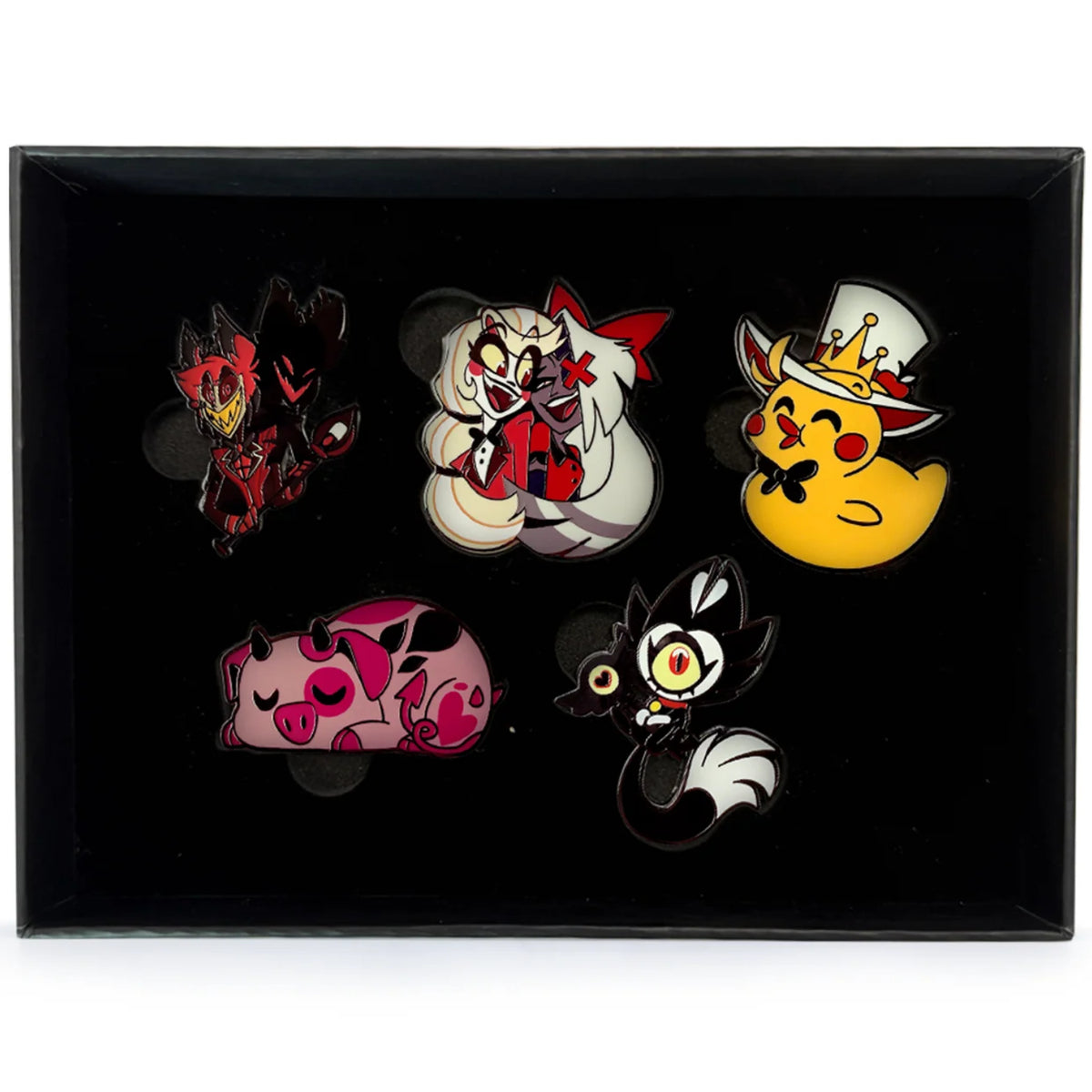 Hazbin Hotel Collection: 5 Pin Set Enamel Pin Youtooz