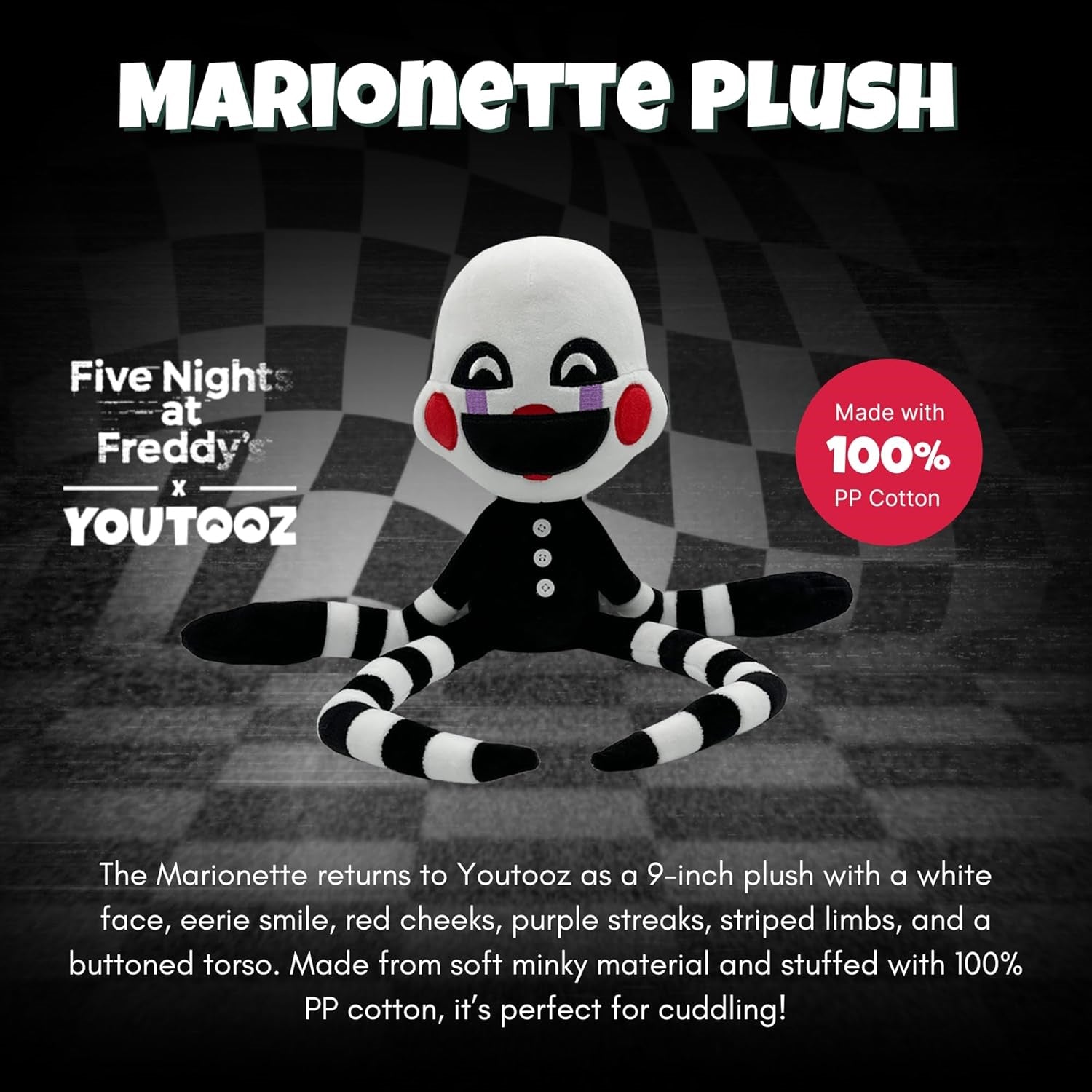 Youtooz: FNAF Plush Collection [Marionette 9-Inch Plush] Plushies Youtooz