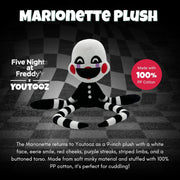 Youtooz: FNAF Plush Collection [Marionette 9-Inch Plush] Plushies Youtooz