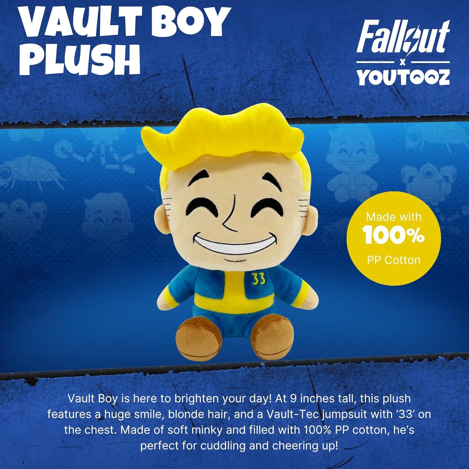 Youtooz: Fallout Collection [Vault Boy 9-inch Plush] Plushies Youtooz
