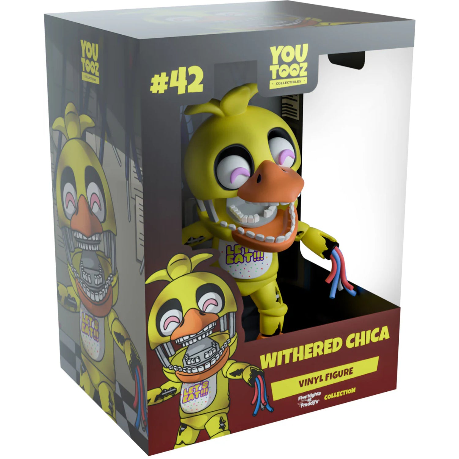 Youtooz: Five Nights at Freddy's Collection [Withered Chica Vinyl Figure #42] Toys & Games Youtooz