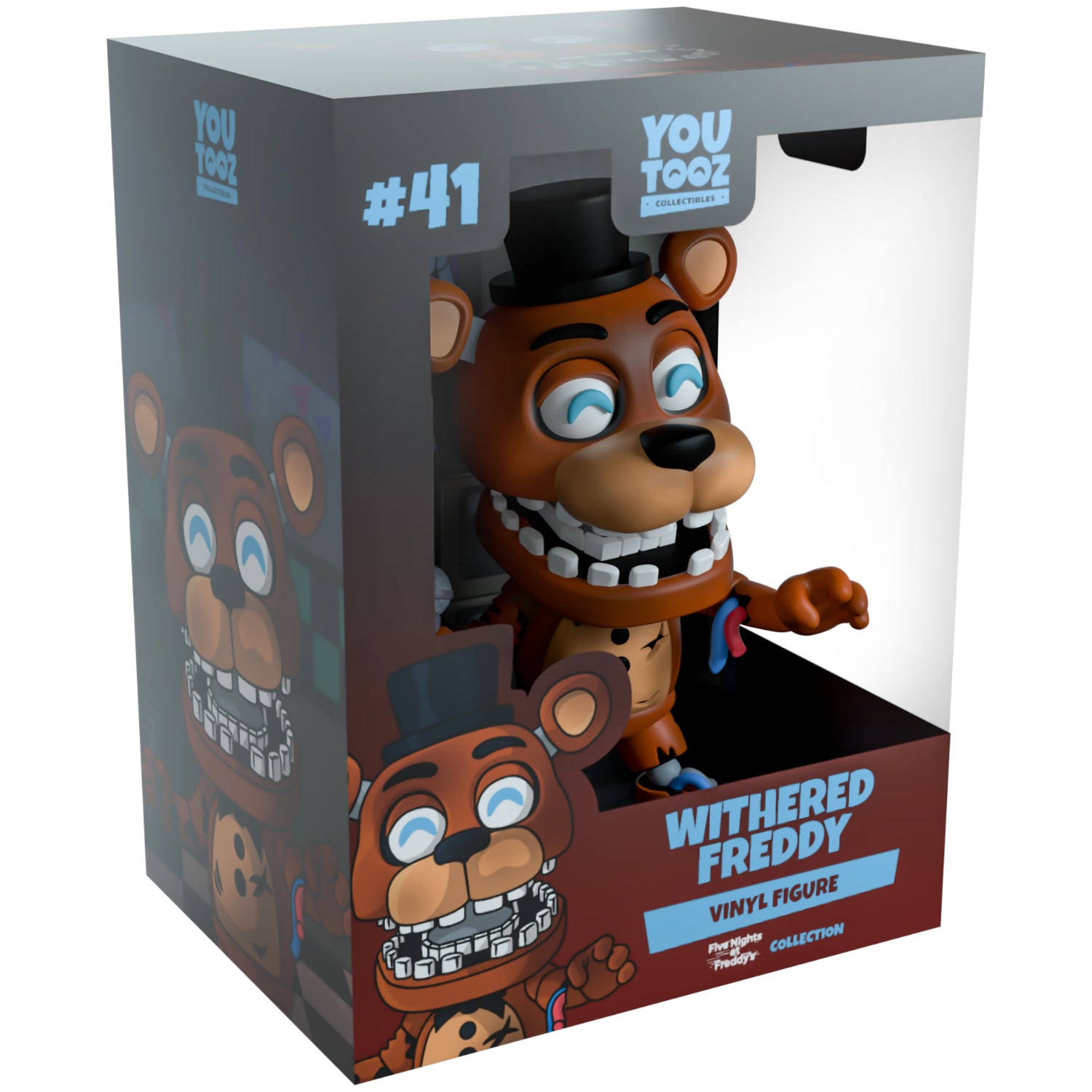 Youtooz: Five Nights at Freddy's Collection [Withered Freddy Vinyl Figure #41] Toys & Games Youtooz