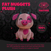Youtooz: Hazbin Hotel [Fat Nuggets 9-Inch Plush] Plushies Youtooz
