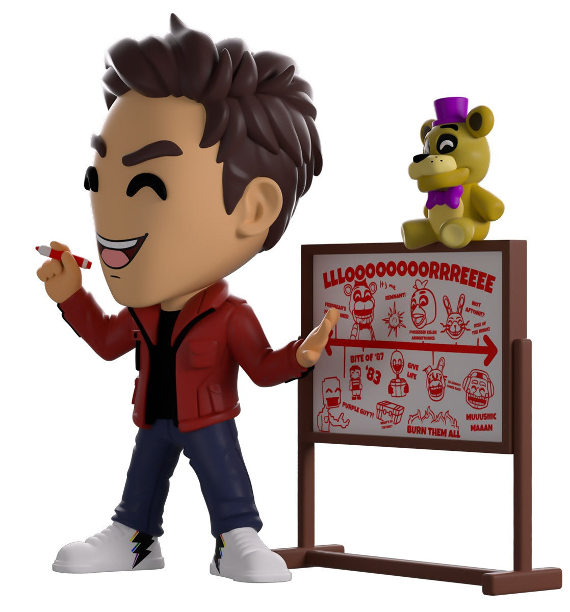 Youtooz: Original Collection - Game Theory [MatPat Vinyl Figure #524] Toys & Games Youtooz