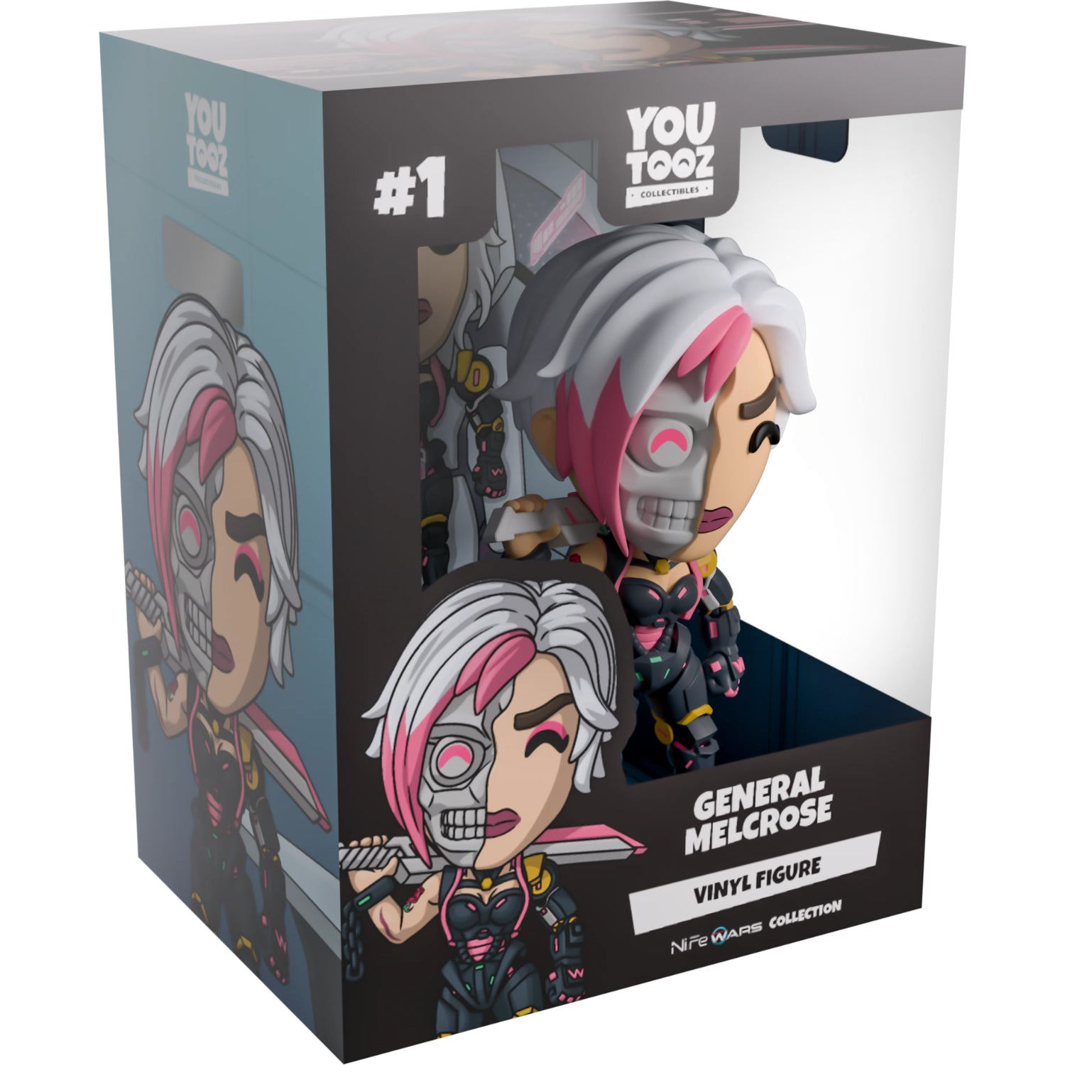 Youtooz: NiFe Wars Collection [General Melcrose Vinyl Figure #1] Toys & Games Youtooz