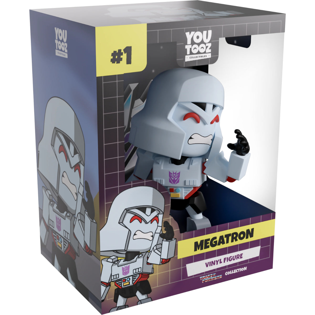 Transformers: Megatron Vinyl Figure #1 Toys & Games Youtooz