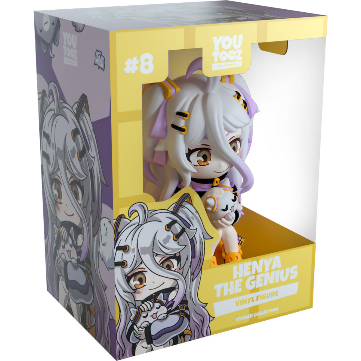 Vtuber Collection: Henya the Genius Vinyl Figure #8 Toys & Games Youtooz