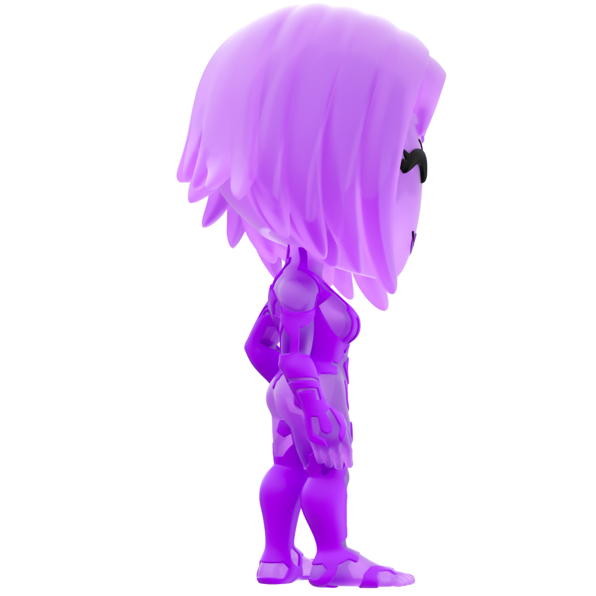 Halo: Purple Translucent Cortana Vinyl Figure #15 Shopverse Exclusive Toys & Games Youtooz