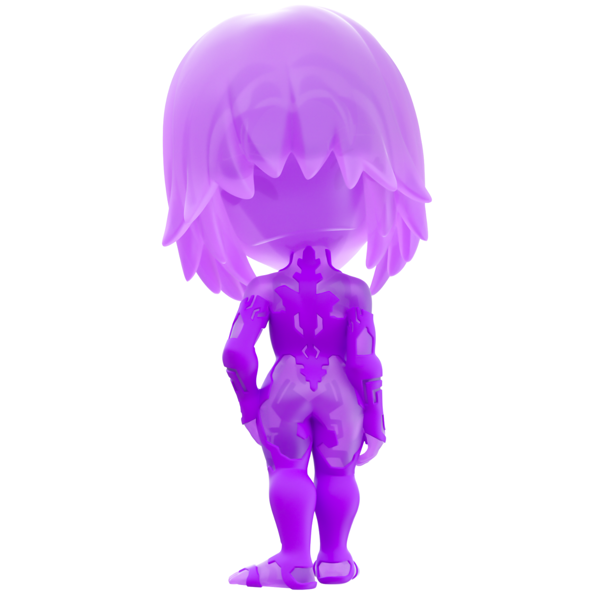 Halo: Purple Translucent Cortana Vinyl Figure #15 Shopverse Exclusive Toys & Games Youtooz