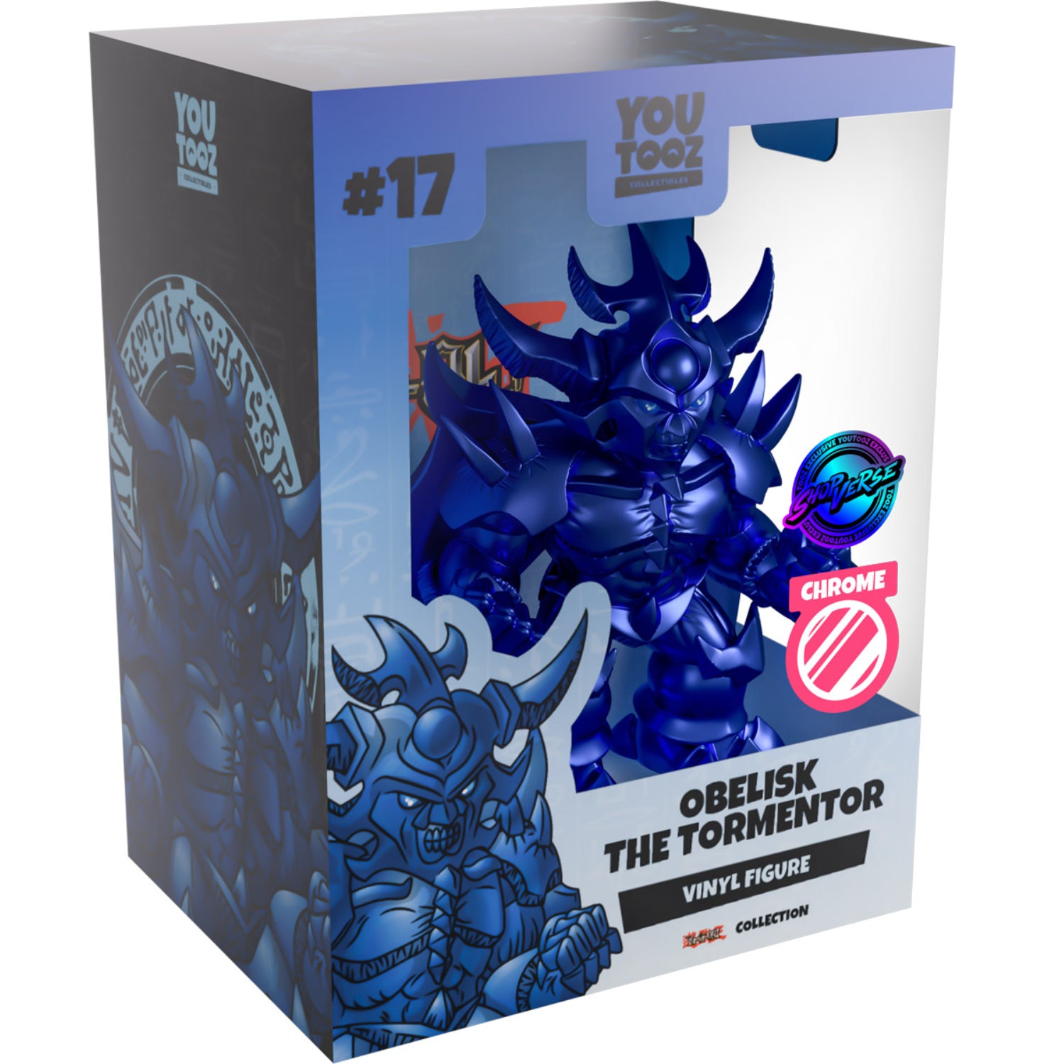 Youtooz x Shopverse Exclusive: Yu-Gi-Oh! Collection [Chrome Obelisk The Tormentor] Limited Edition Vinyl Figure Toys & Games Youtooz
