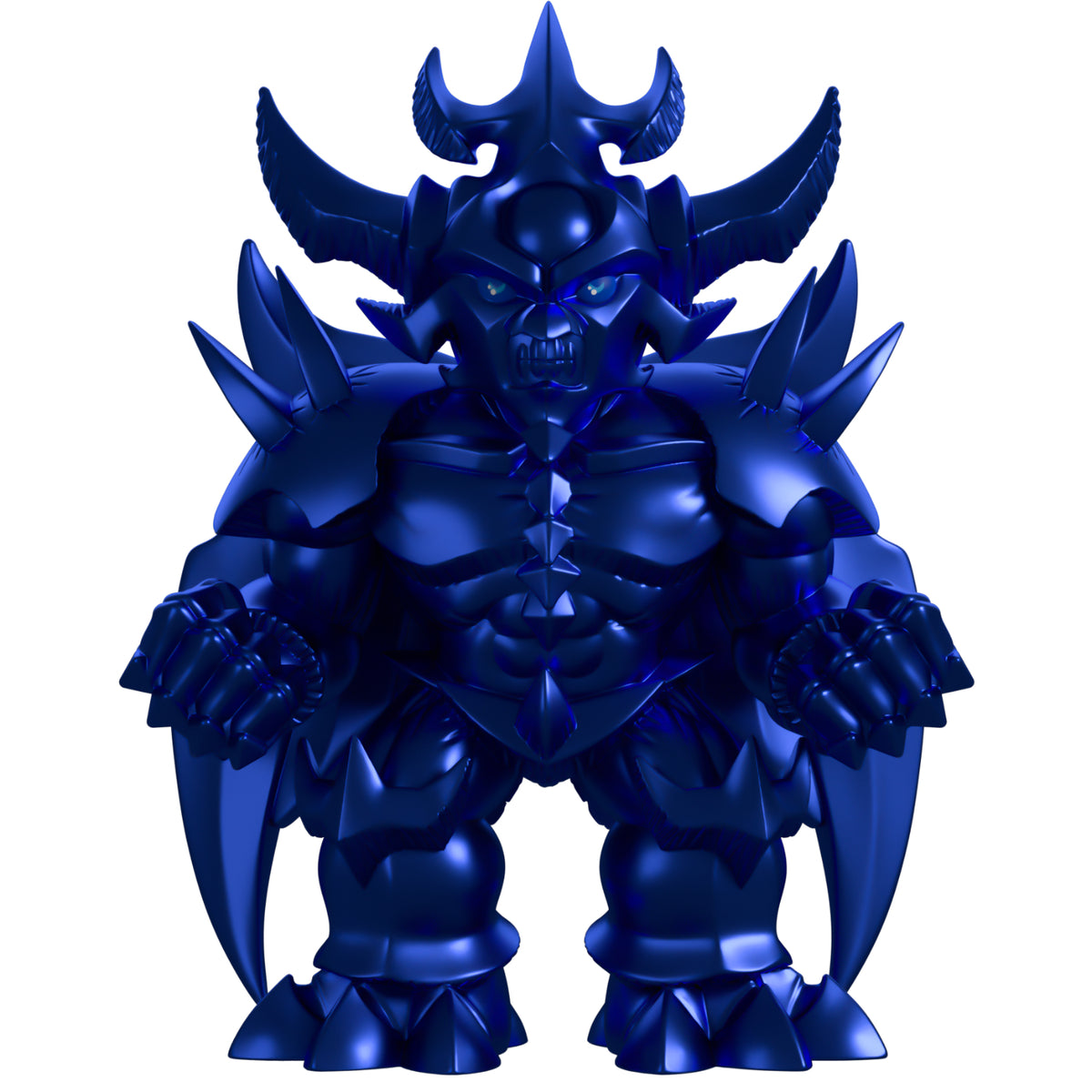 Yu-Gi-Oh! Blue Chrome Obelisk the Tormentor Vinyl Figure #17 Shopverse Exclusive Toys & Games Youtooz