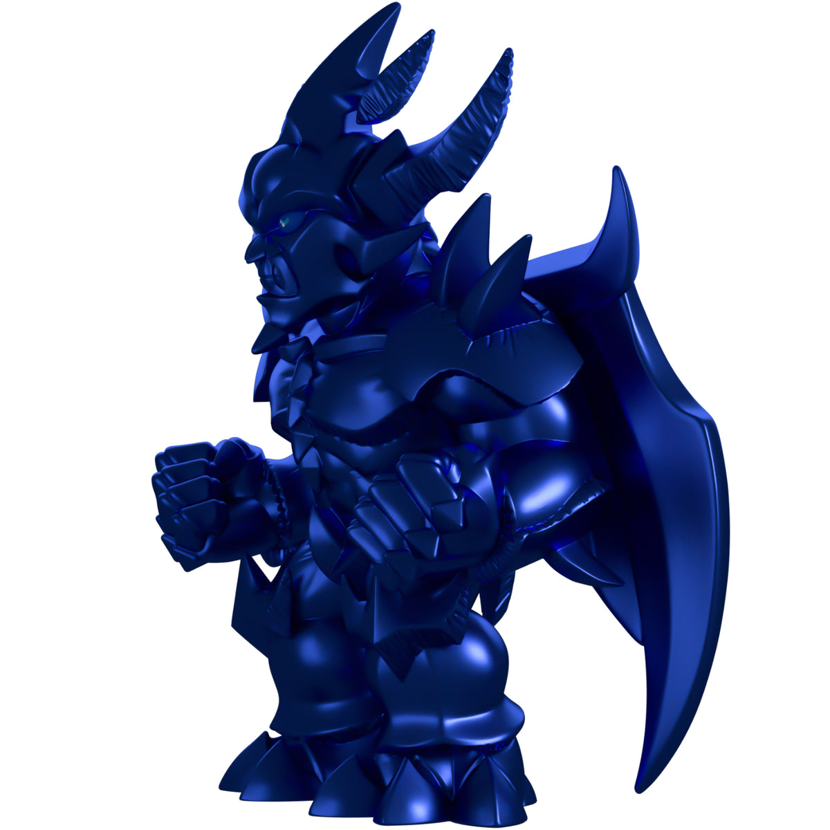 Yu-Gi-Oh! Blue Chrome Obelisk the Tormentor Vinyl Figure #17 Shopverse Exclusive Toys & Games Youtooz