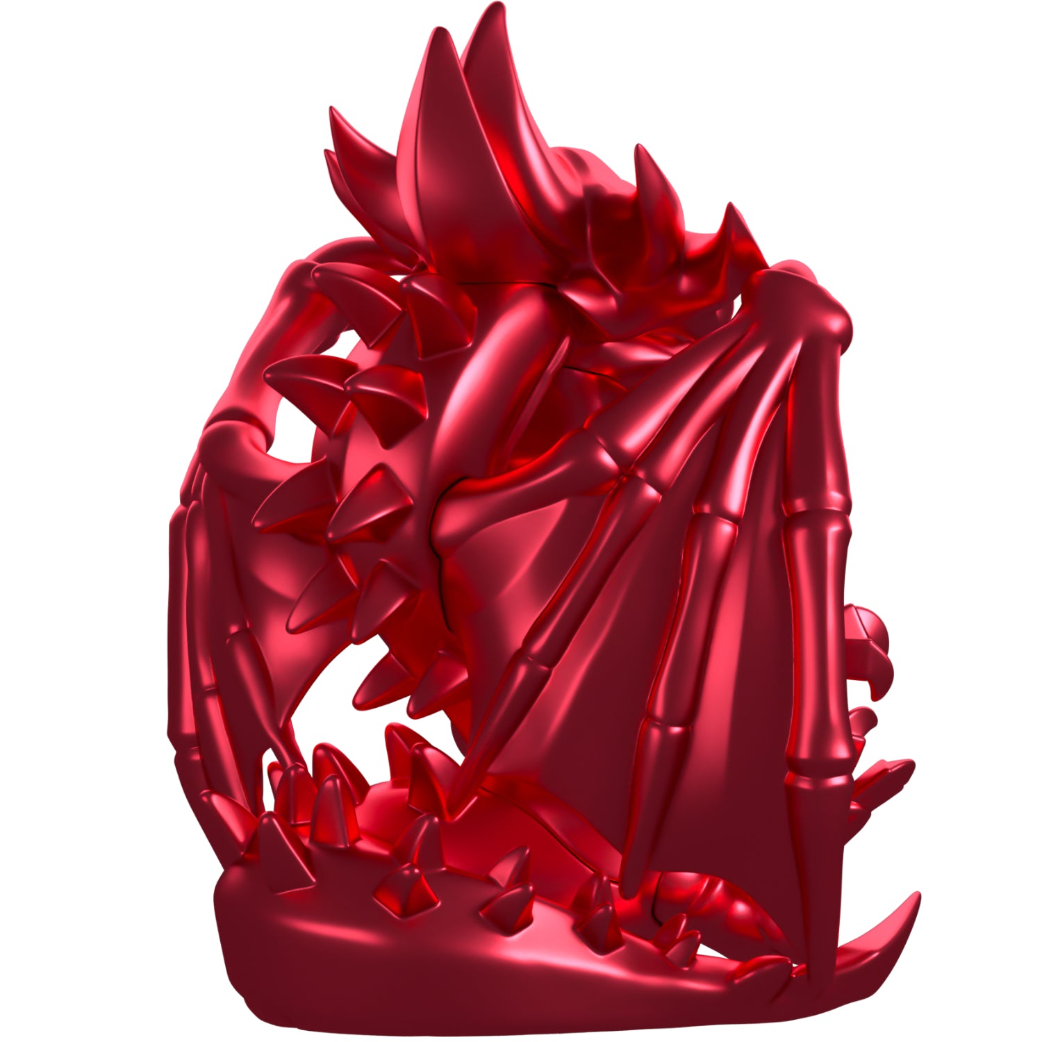 Youtooz x Shopverse Exclusive: Yu-Gi-Oh! Collection [Chrome Slifer The Sky Dragon] Limited Edition Vinyl Figure Toys & Games Youtooz