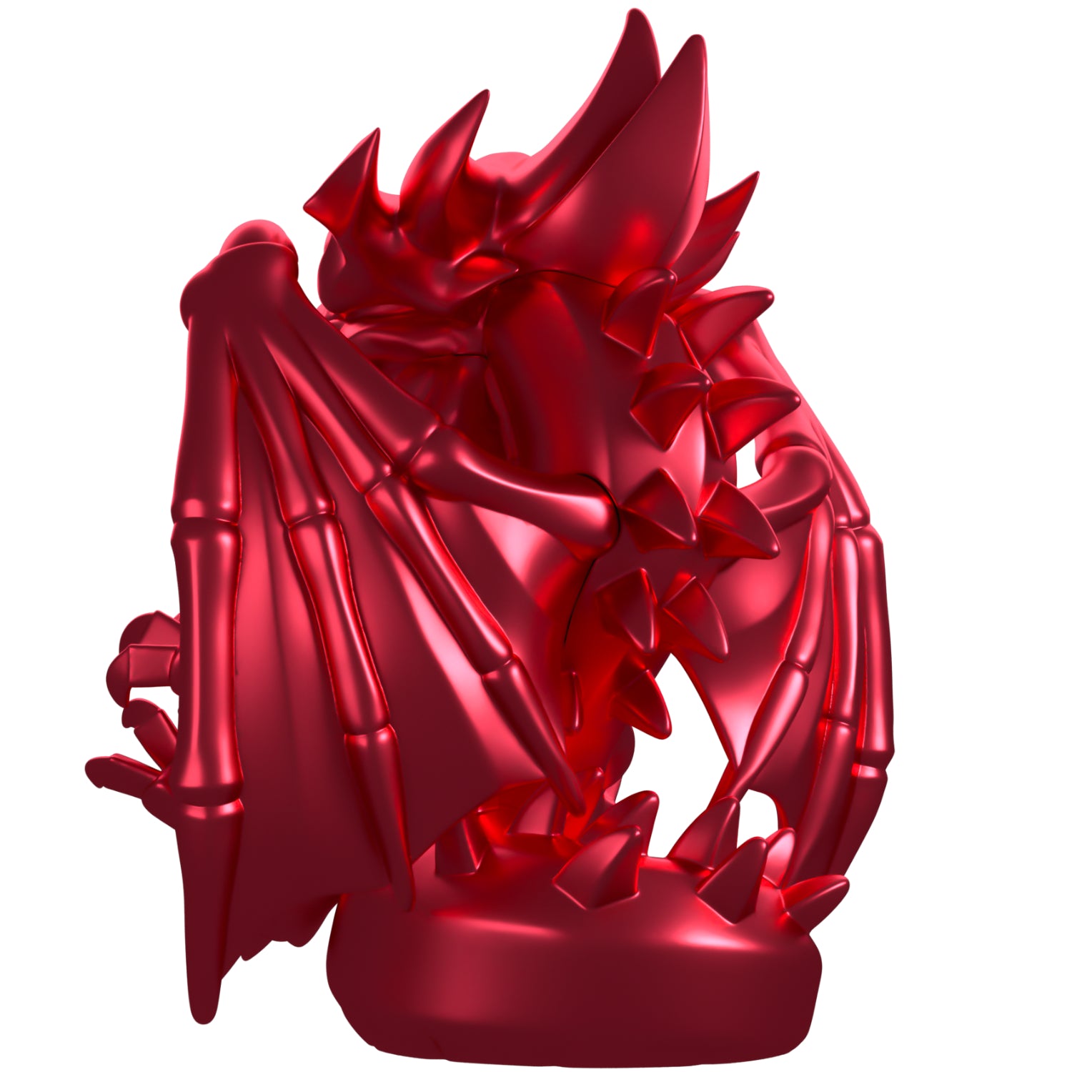 Youtooz x Shopverse Exclusive: Yu-Gi-Oh! Collection [Chrome Slifer The Sky Dragon] Limited Edition Vinyl Figure Toys & Games Youtooz