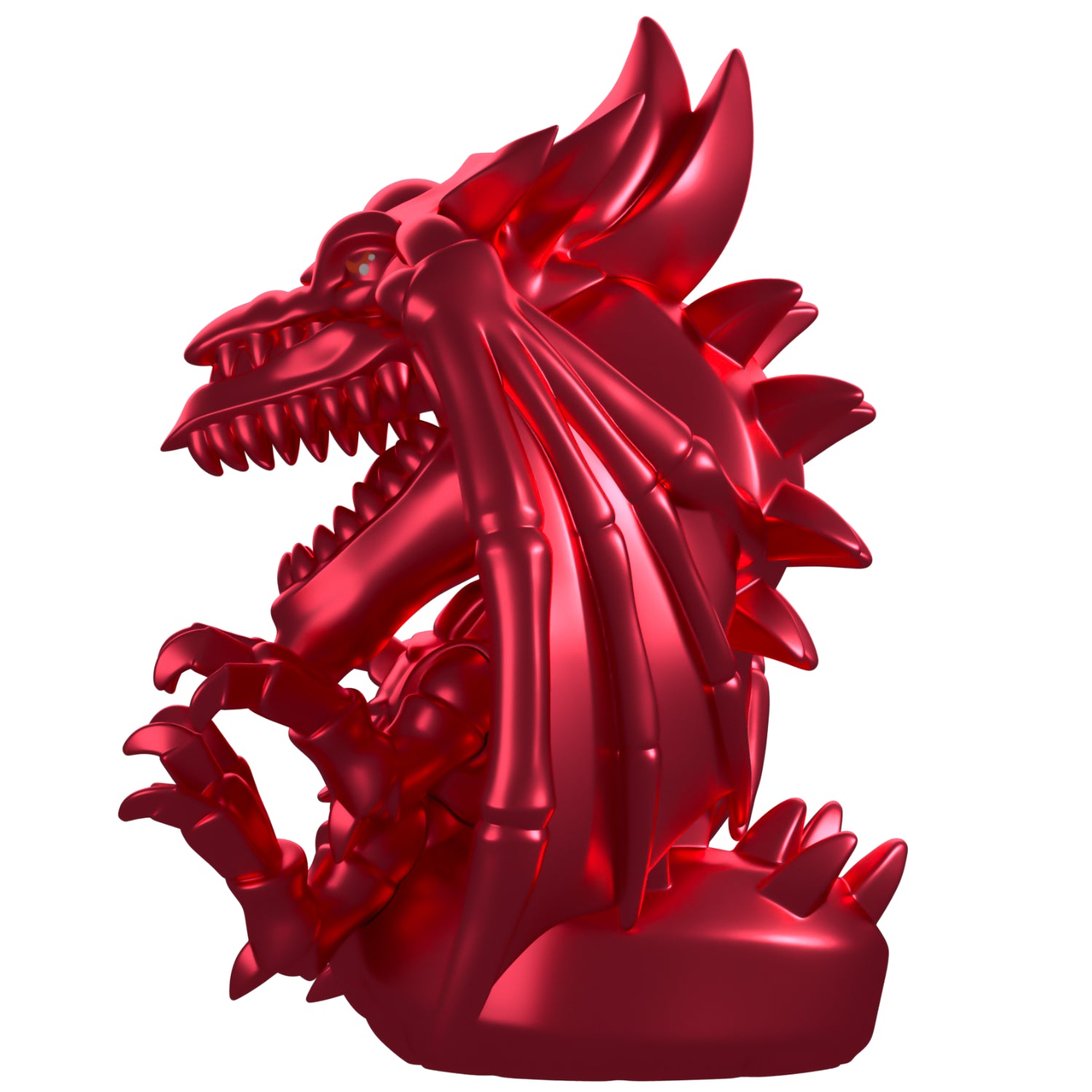 Youtooz x Shopverse Exclusive: Yu-Gi-Oh! Collection [Chrome Slifer The Sky Dragon] Limited Edition Vinyl Figure Toys & Games Youtooz