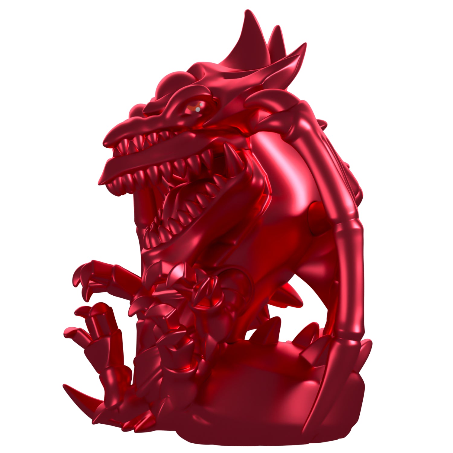 Youtooz x Shopverse Exclusive: Yu-Gi-Oh! Collection [Chrome Slifer The Sky Dragon] Limited Edition Vinyl Figure Toys & Games Youtooz