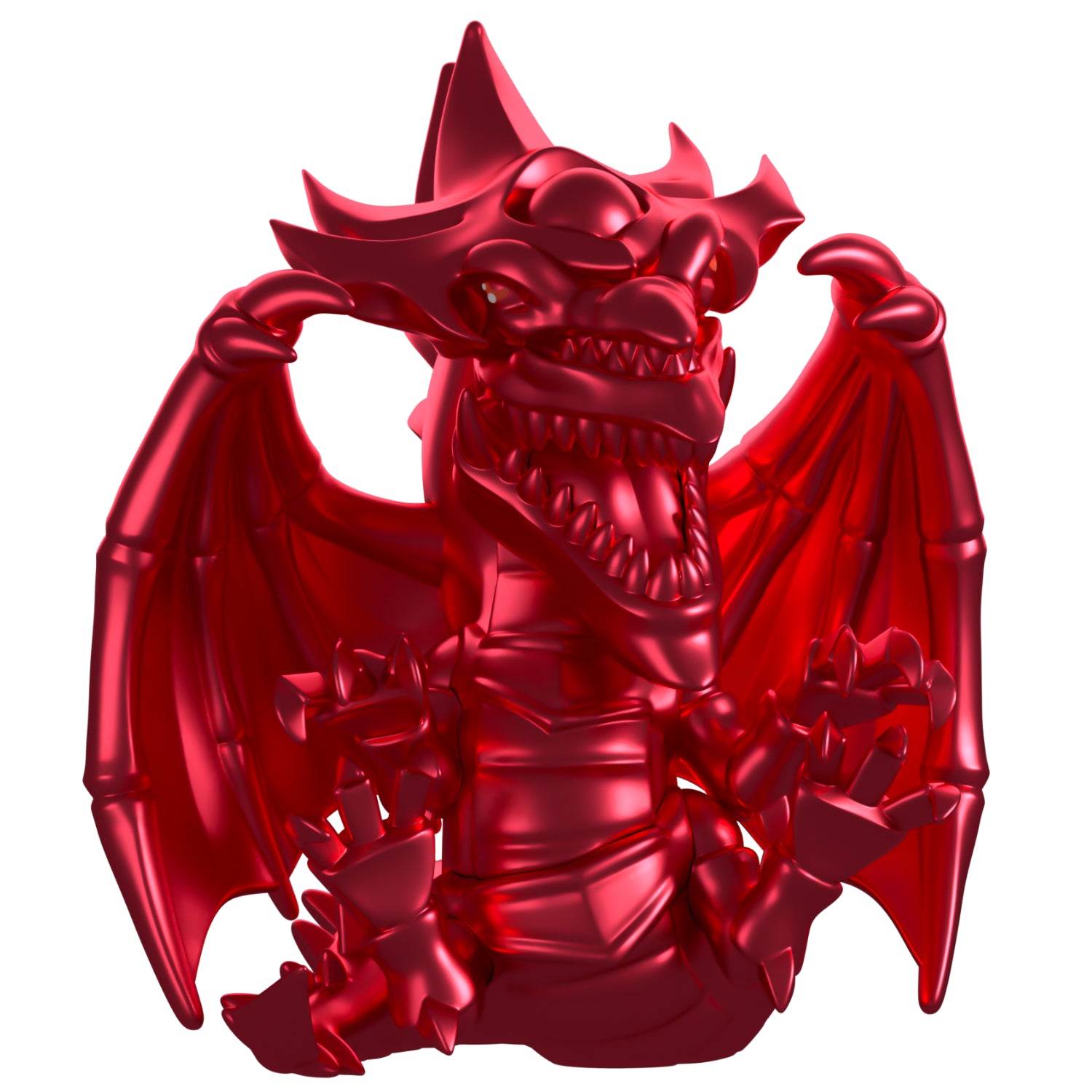 Youtooz x Shopverse Exclusive: Yu-Gi-Oh! Collection [Chrome Slifer The Sky Dragon] Limited Edition Vinyl Figure Toys & Games Youtooz