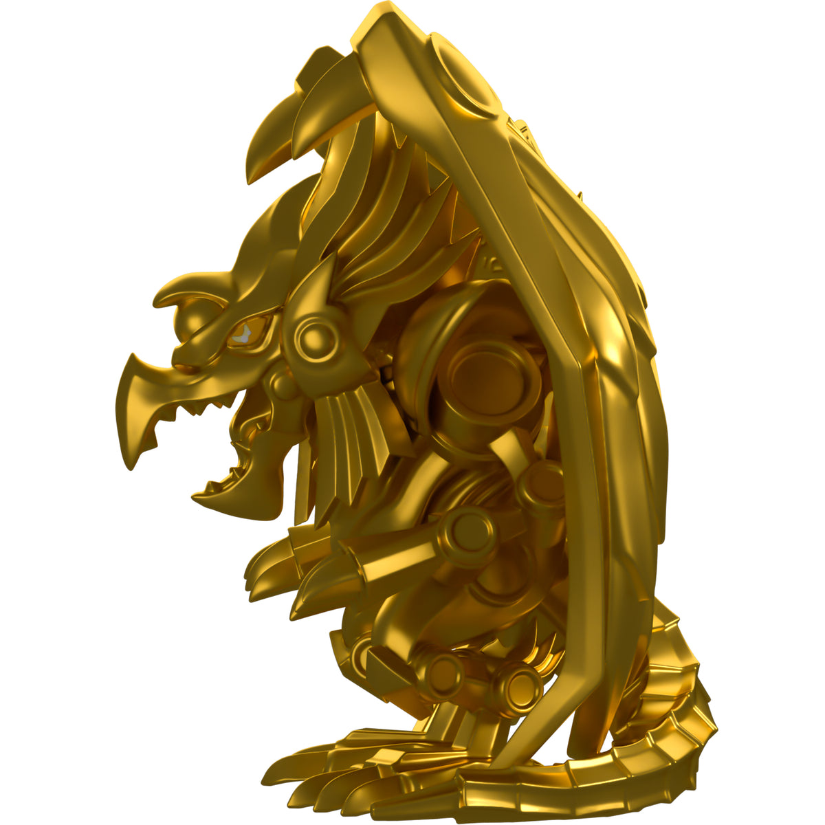Yu-Gi-Oh! Gold Chrome The Winged Dragon of Ra Vinyl Figure #16 Shopverse Exclusive Toys & Games Youtooz
