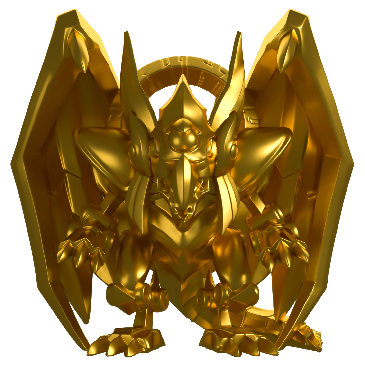 Youtooz x Shopverse Exclusive: Yu-Gi-Oh! Collection [Chrome Winged Dragon of Ra] Limited Edition Vinyl Figure Toys & Games Youtooz